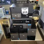 LOTE 313 - 07 CPUS COM AVARIAS. (NO ESTADO) ATENÇÃO! FAZER A VISITAÇÃO ANTES DE ARREMATAR, NÃO SABEMOS SE FUNCIONA. LEILÃO NÃO TEM GARANTIA E NEM DEVOLUÇÃO, SUJEITO A POSSÍVEIS AVARIAS VISÍVEIS/OCULTAS E/OU AUSÊNCIA DE COMPONENTES.