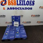 LOTE 249 - 05 REFLETORES DE LED 100W. (NOVO) (NO ESTADO) ATENÇÃO! FAZER A VISITAÇÃO ANTES DE ARREMATAR, NÃO SABEMOS SE FUNCIONA. LEILÃO NÃO TEM GARANTIA E NEM DEVOLUÇÃO, SUJEITO A POSSÍVEIS AVARIAS VISÍVEIS/OCULTAS E/OU AUSÊNCIA DE COMPONENTES.
