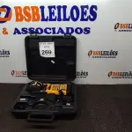 LOTE 269 - 01 IMPRESSORA DE ETIQUETAS PORTÁTIL BRADY PLUS. (NO ESTADO) ATENÇÃO! FAZER A VISITAÇÃO ANTES DE ARREMATAR, NÃO SABEMOS SE FUNCIONA. LEILÃO NÃO TEM GARANTIA E NEM DEVOLUÇÃO, SUJEITO A POSSÍVEIS AVARIAS VISÍVEIS/OCULTAS E/OU AUSÊNCIA DE COMPONENTES.