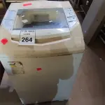 LOTE 264 - 01 MÁQUINA DE LAVAR ROUPAS BRASTEMP 8KG 127VOLTS. (NO ESTADO) ATENÇÃO! FAZER A VISITAÇÃO ANTES DE ARREMATAR, NÃO SABEMOS SE FUNCIONA. LEILÃO NÃO TEM GARANTIA E NEM DEVOLUÇÃO, SUJEITO A POSSÍVEIS AVARIAS VISÍVEIS/OCULTAS E/OU AUSÊNCIA DE COMPONENTES.
