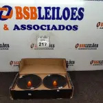 LOTE 217 - 01 PAR DE AUTO FALANTE DE PORTA DE 6” MARCA ZETTA 200RMS. (NO ESTADO) ATENÇÃO! FAZER A VISITAÇÃO ANTES DE ARREMATAR, NÃO SABEMOS SE FUNCIONA. LEILÃO NÃO TEM GARANTIA E NEM DEVOLUÇÃO, SUJEITO A POSSÍVEIS AVARIAS VISÍVEIS/OCULTAS E/OU AUSÊNCIA DE COMPONENTES.