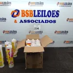 LOTE 236 - 16 SELANTES MULTIUSO PU40 QUARTZOLIT. (NO ESTADO) ATENÇÃO! FAZER A VISITAÇÃO ANTES DE ARREMATAR, NÃO SABEMOS SE FUNCIONA. LEILÃO NÃO TEM GARANTIA E NEM DEVOLUÇÃO, SUJEITO A POSSÍVEIS AVARIAS VISÍVEIS/OCULTAS E/OU AUSÊNCIA DE COMPONENTES.