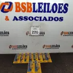 LOTE 220 - 10 KITS REPAROS DE REGISTRO DE ROSCA CORPO 46,5MM HASTE 64,0MM. (NO ESTADO) ATENÇÃO! FAZER A VISITAÇÃO ANTES DE ARREMATAR, NÃO SABEMOS SE FUNCIONA. LEILÃO NÃO TEM GARANTIA E NEM DEVOLUÇÃO, SUJEITO A POSSÍVEIS AVARIAS VISÍVEIS/OCULTAS E/OU AUSÊNCIA DE COMPONENTES.