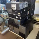 LOTE 313 - 07 CPUS COM AVARIAS. (NO ESTADO) ATENÇÃO! FAZER A VISITAÇÃO ANTES DE ARREMATAR, NÃO SABEMOS SE FUNCIONA. LEILÃO NÃO TEM GARANTIA E NEM DEVOLUÇÃO, SUJEITO A POSSÍVEIS AVARIAS VISÍVEIS/OCULTAS E/OU AUSÊNCIA DE COMPONENTES.