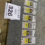 LOTE 326 - 70 BROCAS 4X75MM PARA MADEIRAS. (NO ESTADO) ATENÇÃO! FAZER A VISITAÇÃO ANTES DE ARREMATAR, NÃO SABEMOS SE FUNCIONA. LEILÃO NÃO TEM GARANTIA E NEM DEVOLUÇÃO, SUJEITO A POSSÍVEIS AVARIAS VISÍVEIS/OCULTAS E/OU AUSÊNCIA DE COMPONENTES.