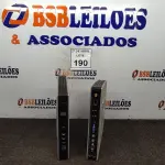 LOTE 190 - 02 MINIS CPUS HP. (NO ESTADO) ATENÇÃO! FAZER A VISITAÇÃO ANTES DE ARREMATAR, NÃO SABEMOS SE FUNCIONA. LEILÃO NÃO TEM GARANTIA E NEM DEVOLUÇÃO, SUJEITO A POSSÍVEIS AVARIAS VISÍVEIS/OCULTAS E/OU AUSÊNCIA DE COMPONENTES.