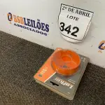 LOTE 342 - 01 SERRA COPO BIMETAL 3,1/2 89MM. (NO ESTADO) ATENÇÃO! FAZER A VISITAÇÃO ANTES DE ARREMATAR, NÃO SABEMOS SE FUNCIONA. LEILÃO NÃO TEM GARANTIA E NEM DEVOLUÇÃO, SUJEITO A POSSÍVEIS AVARIAS VISÍVEIS/OCULTAS E/OU AUSÊNCIA DE COMPONENTES.
