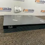 LOTE 321 - 01 APARELHO CISCO 1900. (NO ESTADO) ATENÇÃO! FAZER A VISITAÇÃO ANTES DE ARREMATAR, NÃO SABEMOS SE FUNCIONA. LEILÃO NÃO TEM GARANTIA E NEM DEVOLUÇÃO, SUJEITO A POSSÍVEIS AVARIAS VISÍVEIS/OCULTAS E/OU AUSÊNCIA DE COMPONENTES.