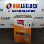 LOTE 231 - 01 LATA DE TINTA BASE C LIMPA FÁCIL IQUINE 18 L. (NO ESTADO) ATENÇÃO! FAZER A VISITAÇÃO ANTES DE ARREMATAR, NÃO SABEMOS SE FUNCIONA. LEILÃO NÃO TEM GARANTIA E NEM DEVOLUÇÃO, SUJEITO A POSSÍVEIS AVARIAS VISÍVEIS/OCULTAS E/OU AUSÊNCIA DE COMPONENTES.