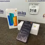LOTE 318 - 01 CELULAR READMI 9A. (NO ESTADO) ATENÇÃO! FAZER A VISITAÇÃO ANTES DE ARREMATAR, NÃO SABEMOS SE FUNCIONA. LEILÃO NÃO TEM GARANTIA E NEM DEVOLUÇÃO, SUJEITO A POSSÍVEIS AVARIAS VISÍVEIS/OCULTAS E/OU AUSÊNCIA DE COMPONENTES.