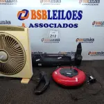 LOTE 212 - 01 ASPIRADOR DE PÓ PHILCO,01 ASPIRADOR DE PÓ ROBÔ E 01 VENTILADOR. (NO ESTADO) ATENÇÃO! FAZER A VISITAÇÃO ANTES DE ARREMATAR, NÃO SABEMOS SE FUNCIONA. LEILÃO NÃO TEM GARANTIA E NEM DEVOLUÇÃO, SUJEITO A POSSÍVEIS AVARIAS VISÍVEIS/OCULTAS E/OU AUSÊNCIA DE COMPONENTES.