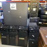 LOTE 304 - 05 CPUS DELL. (NO ESTADO) ATENÇÃO! FAZER A VISITAÇÃO ANTES DE ARREMATAR, NÃO SABEMOS SE FUNCIONA. LEILÃO NÃO TEM GARANTIA E NEM DEVOLUÇÃO, SUJEITO A POSSÍVEIS AVARIAS VISÍVEIS/OCULTAS E/OU AUSÊNCIA DE COMPONENTES.
