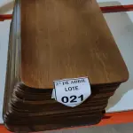 LOTE 021 - 20 TÁBUAS. (NO ESTADO) ATENÇÃO! FAZER A VISITAÇÃO ANTES DE ARREMATAR, NÃO SABEMOS SE FUNCIONA. LEILÃO NÃO TEM GARANTIA E NEM DEVOLUÇÃO, SUJEITO A POSSÍVEIS AVARIAS VISÍVEIS/OCULTAS E/OU AUSÊNCIA DE COMPONENTES.