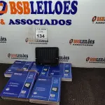 LOTE 134 - 05 REFLETORES DE LED 100W.(NOVO) (NO ESTADO) ATENÇÃO! FAZER A VISITAÇÃO ANTES DE ARREMATAR, NÃO SABEMOS SE FUNCIONA. LEILÃO NÃO TEM GARANTIA E NEM DEVOLUÇÃO, SUJEITO A POSSÍVEIS AVARIAS VISÍVEIS/OCULTAS E/OU AUSÊNCIA DE COMPONENTES.