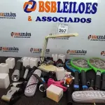 LOTE 207 - 01 LOTE COM LÂMPADAS DICROICA, RAQUETES PARA MOSQUITO. (NO ESTADO) ATENÇÃO! FAZER A VISITAÇÃO ANTES DE ARREMATAR, NÃO SABEMOS SE FUNCIONA. LEILÃO NÃO TEM GARANTIA E NEM DEVOLUÇÃO, SUJEITO A POSSÍVEIS AVARIAS VISÍVEIS/OCULTAS E/OU AUSÊNCIA DE COMPONENTES.