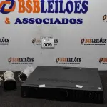 LOTE 009 - 01 DVR 32 CANAIS TEC VOZ COM 04 CÂMERAS DIVERSAS. (NO ESTADO) ATENÇÃO! FAZER A VISITAÇÃO ANTES DE ARREMATAR, NÃO SABEMOS SE FUNCIONA. LEILÃO NÃO TEM GARANTIA E NEM DEVOLUÇÃO, SUJEITO A POSSÍVEIS AVARIAS VISÍVEIS/OCULTAS E/OU AUSÊNCIA DE COMPONENTES.