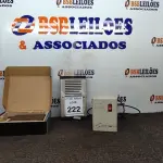LOTE 222 - 01 ROTEADOR D LINK, 01 ESTABILIZADOR DE ENERGIA E 01 INTERFONE. (NO ESTADO) ATENÇÃO! FAZER A VISITAÇÃO ANTES DE ARREMATAR, NÃO SABEMOS SE FUNCIONA. LEILÃO NÃO TEM GARANTIA E NEM DEVOLUÇÃO, SUJEITO A POSSÍVEIS AVARIAS VISÍVEIS/OCULTAS E/OU AUSÊNCIA DE COMPONENTES.