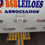 LOTE 220 - 10 KITS REPAROS DE REGISTRO DE ROSCA CORPO 46,5MM HASTE 64,0MM. (NO ESTADO) ATENÇÃO! FAZER A VISITAÇÃO ANTES DE ARREMATAR, NÃO SABEMOS SE FUNCIONA. LEILÃO NÃO TEM GARANTIA E NEM DEVOLUÇÃO, SUJEITO A POSSÍVEIS AVARIAS VISÍVEIS/OCULTAS E/OU AUSÊNCIA DE COMPONENTES.