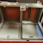 LOTE 101 - 02 QUADROS ELÉTRICOS. (NO ESTADO) ATENÇÃO! FAZER A VISITAÇÃO ANTES DE ARREMATAR, NÃO SABEMOS SE FUNCIONA. LEILÃO NÃO TEM GARANTIA E NEM DEVOLUÇÃO, SUJEITO A POSSÍVEIS AVARIAS VISÍVEIS/OCULTAS E/OU AUSÊNCIA DE COMPONENTES.