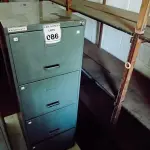 LOTE 086 - 01 ARQUIVO DE AÇO.  (NO ESTADO) ATENÇÃO! FAZER A VISITAÇÃO ANTES DE ARREMATAR, NÃO SABEMOS SE FUNCIONA. LEILÃO NÃO TEM GARANTIA E NEM DEVOLUÇÃO, SUJEITO A POSSÍVEIS AVARIAS VISÍVEIS/OCULTAS E/OU AUSÊNCIA DE COMPONENTES.
