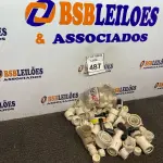LOTE 487 - 01 LOTE COM CONEXÕES DIVERSAS. (NO ESTADO) ATENÇÃO! FAZER A VISITAÇÃO ANTES DE ARREMATAR, NÃO SABEMOS SE FUNCIONA. LEILÃO NÃO TEM GARANTIA E NEM DEVOLUÇÃO, SUJEITO A POSSÍVEIS AVARIAS VISÍVEIS/OCULTAS E/OU AUSÊNCIA DE COMPONENTES.