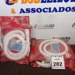 LOTE 282 - 05 MANGUEIRAS PARA SAÍDA DE MAQUINAS CORRUGADAS. (NO ESTADO) ATENÇÃO! FAZER A VISITAÇÃO ANTES DE ARREMATAR, NÃO SABEMOS SE FUNCIONA. LEILÃO NÃO TEM GARANTIA E NEM DEVOLUÇÃO, SUJEITO A POSSÍVEIS AVARIAS VISÍVEIS/OCULTAS E/OU AUSÊNCIA DE COMPONENTES.