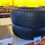 LOTE 482 - 02 PNEUS USADOS 195-60/15. (NO ESTADO) ATENÇÃO! FAZER A VISITAÇÃO ANTES DE ARREMATAR, NÃO SABEMOS SE FUNCIONA. LEILÃO NÃO TEM GARANTIA E NEM DEVOLUÇÃO, SUJEITO A POSSÍVEIS AVARIAS VISÍVEIS/OCULTAS E/OU AUSÊNCIA DE COMPONENTES.