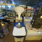 LOTE 438 - 02 LIXEIRAS E 01 BANQUETA. (NO ESTADO) ATENÇÃO! FAZER A VISITAÇÃO ANTES DE ARREMATAR, NÃO SABEMOS SE FUNCIONA. LEILÃO NÃO TEM GARANTIA E NEM DEVOLUÇÃO, SUJEITO A POSSÍVEIS AVARIAS VISÍVEIS/OCULTAS E/OU AUSÊNCIA DE COMPONENTES.
