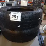 LOTE 291 - 02 PNEUS MEIA VIDA 205/60 ARO16. (NO ESTADO) ATENÇÃO! FAZER A VISITAÇÃO ANTES DE ARREMATAR, NÃO SABEMOS SE FUNCIONA. LEILÃO NÃO TEM GARANTIA E NEM DEVOLUÇÃO, SUJEITO A POSSÍVEIS AVARIAS VISÍVEIS/OCULTAS E/OU AUSÊNCIA DE COMPONENTES.