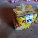 LOTE 038 - 01 LOTE DE PARAFUSOS AUTOBROCANTE PARA TELHADOS.  (NO ESTADO) ATENÇÃO! FAZER A VISITAÇÃO ANTES DE ARREMATAR, NÃO SABEMOS SE FUNCIONA. LEILÃO NÃO TEM GARANTIA E NEM DEVOLUÇÃO, SUJEITO A POSSÍVEIS AVARIAS VISÍVEIS/OCULTAS E/OU AUSÊNCIA DE COMPONENTES.