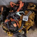 LOTE 068 - 01 LOTE COM CINTOS DE SEGURANÇA PARA OBRA.  (NO ESTADO) ATENÇÃO! FAZER A VISITAÇÃO ANTES DE ARREMATAR, NÃO SABEMOS SE FUNCIONA. LEILÃO NÃO TEM GARANTIA E NEM DEVOLUÇÃO, SUJEITO A POSSÍVEIS AVARIAS VISÍVEIS/OCULTAS E/OU AUSÊNCIA DE COMPONENTES.