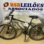 LOTE 531 - 01 BICICLETA ARO 29 GONEW ENDORPHINE 5,3 MTB (NO ESTADO) ATENÇÃO! FAZER A VISITAÇÃO ANTES DE ARREMATAR, NÃO SABEMOS SE FUNCIONA. LEILÃO NÃO TEM GARANTIA E NEM DEVOLUÇÃO, SUJEITO A POSSÍVEIS AVARIAS VISÍVEIS/OCULTAS E/OU AUSÊNCIA DE COMPONENTES.