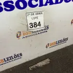 LOTE 384 - 05 BROCAS 12 PARA MADEIRA E AÇO. (NO ESTADO) ATENÇÃO! FAZER A VISITAÇÃO ANTES DE ARREMATAR, NÃO SABEMOS SE FUNCIONA. LEILÃO NÃO TEM GARANTIA E NEM DEVOLUÇÃO, SUJEITO A POSSÍVEIS AVARIAS VISÍVEIS/OCULTAS E/OU AUSÊNCIA DE COMPONENTES.