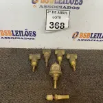 LOTE 368 - 05 REGISTROS PARA BANHEIRO DIVERSOS. (NO ESTADO) ATENÇÃO! FAZER A VISITAÇÃO ANTES DE ARREMATAR, NÃO SABEMOS SE FUNCIONA. LEILÃO NÃO TEM GARANTIA E NEM DEVOLUÇÃO, SUJEITO A POSSÍVEIS AVARIAS VISÍVEIS/OCULTAS E/OU AUSÊNCIA DE COMPONENTES.
