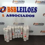 LOTE 272 - 15 SELANTE MULTI USO DE POLIURETANO PU40. (NO ESTADO) ATENÇÃO! FAZER A VISITAÇÃO ANTES DE ARREMATAR, NÃO SABEMOS SE FUNCIONA. LEILÃO NÃO TEM GARANTIA E NEM DEVOLUÇÃO, SUJEITO A POSSÍVEIS AVARIAS VISÍVEIS/OCULTAS E/OU AUSÊNCIA DE COMPONENTES.