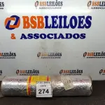 LOTE 274 - 01 ROLO DE MULTIMANTA. (NO ESTADO) ATENÇÃO! FAZER A VISITAÇÃO ANTES DE ARREMATAR, NÃO SABEMOS SE FUNCIONA. LEILÃO NÃO TEM GARANTIA E NEM DEVOLUÇÃO, SUJEITO A POSSÍVEIS AVARIAS VISÍVEIS/OCULTAS E/OU AUSÊNCIA DE COMPONENTES.