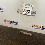LOTE 382 - 10 BROCAS CHATAS PARA MADEIRA. (NO ESTADO) ATENÇÃO! FAZER A VISITAÇÃO ANTES DE ARREMATAR, NÃO SABEMOS SE FUNCIONA. LEILÃO NÃO TEM GARANTIA E NEM DEVOLUÇÃO, SUJEITO A POSSÍVEIS AVARIAS VISÍVEIS/OCULTAS E/OU AUSÊNCIA DE COMPONENTES.