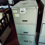 LOTE 091 - 01 ARQUIVO DE AÇO.  (NO ESTADO) ATENÇÃO! FAZER A VISITAÇÃO ANTES DE ARREMATAR, NÃO SABEMOS SE FUNCIONA. LEILÃO NÃO TEM GARANTIA E NEM DEVOLUÇÃO, SUJEITO A POSSÍVEIS AVARIAS VISÍVEIS/OCULTAS E/OU AUSÊNCIA DE COMPONENTES.