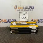 LOTE 385 - 08 MASSAS PARA CALAFETAR MARCA VONDER (NOVO). (NO ESTADO) ATENÇÃO! FAZER A VISITAÇÃO ANTES DE ARREMATAR, NÃO SABEMOS SE FUNCIONA. LEILÃO NÃO TEM GARANTIA E NEM DEVOLUÇÃO, SUJEITO A POSSÍVEIS AVARIAS VISÍVEIS/OCULTAS E/OU AUSÊNCIA DE COMPONENTES.