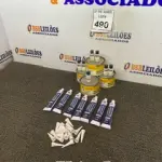 LOTE 490 - 01 LOTE COM MASSAS IBERÊ E SILICONE. (NO ESTADO) ATENÇÃO! FAZER A VISITAÇÃO ANTES DE ARREMATAR, NÃO SABEMOS SE FUNCIONA. LEILÃO NÃO TEM GARANTIA E NEM DEVOLUÇÃO, SUJEITO A POSSÍVEIS AVARIAS VISÍVEIS/OCULTAS E/OU AUSÊNCIA DE COMPONENTES.
