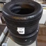 LOTE 297 - 04 PNEUS MEIA VIDA 215/50 ARO 17. (NO ESTADO) ATENÇÃO! FAZER A VISITAÇÃO ANTES DE ARREMATAR, NÃO SABEMOS SE FUNCIONA. LEILÃO NÃO TEM GARANTIA E NEM DEVOLUÇÃO, SUJEITO A POSSÍVEIS AVARIAS VISÍVEIS/OCULTAS E/OU AUSÊNCIA DE COMPONENTES.