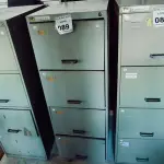 LOTE 089 - 01 ARQUIVO DE AÇO.  (NO ESTADO) ATENÇÃO! FAZER A VISITAÇÃO ANTES DE ARREMATAR, NÃO SABEMOS SE FUNCIONA. LEILÃO NÃO TEM GARANTIA E NEM DEVOLUÇÃO, SUJEITO A POSSÍVEIS AVARIAS VISÍVEIS/OCULTAS E/OU AUSÊNCIA DE COMPONENTES.