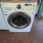 LOTE 062 - 01 MÁQUINA DE LAVAR ROUPAS LG 07 KG 220VOLTS.  (NO ESTADO) ATENÇÃO! FAZER A VISITAÇÃO ANTES DE ARREMATAR, NÃO SABEMOS SE FUNCIONA. LEILÃO NÃO TEM GARANTIA E NEM DEVOLUÇÃO, SUJEITO A POSSÍVEIS AVARIAS VISÍVEIS/OCULTAS E/OU AUSÊNCIA DE COMPONENTES.