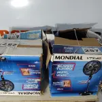 LOTE 257 - 04 - VENTILADORES DIVERSOS 110V (NO ESTADO, NÃO SABEMOS SE FUNCIONA. LEILÃO NÃO TEM GARANTIA E NEM DEVOLUÇÃO, SUJEITO A POSSÍVEIS AVARIAS VISÍVEIS/OCULTAS E/OU AUSÊNCIA DE COMPONENTES)
