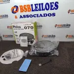 LOTE 070 - 01 - ASPIRADOR ROBÔ PHILCO PAS08C - BIVOLT (NO ESTADO, NÃO SABEMOS SE FUNCIONA. LEILÃO NÃO TEM GARANTIA E NEM DEVOLUÇÃO, SUJEITO A POSSÍVEIS AVARIAS VISÍVEIS/OCULTAS E/OU AUSÊNCIA DE COMPONENTES)