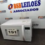 LOTE 191 - 01 - MICRO-ONDAS PANASONIC 21LT 127V BRANCO NN-ST25LWRUK (NO ESTADO, NÃO SABEMOS SE FUNCIONA. LEILÃO NÃO TEM GARANTIA E NEM DEVOLUÇÃO, SUJEITO A POSSÍVEIS AVARIAS VISÍVEIS/OCULTAS E/OU AUSÊNCIA DE COMPONENTES)