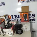 LOTE 046 - 08 – ELETRODOMÉSTICOS 110V DIVERSOS (NO ESTADO, NÃO SABEMOS SE FUNCIONA. LEILÃO NÃO TEM GARANTIA E NEM DEVOLUÇÃO, SUJEITO A POSSÍVEIS AVARIAS VISÍVEIS/OCULTAS E/OU AUSÊNCIA DE COMPONENTES)
