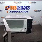 LOTE 196 - 01 - FORNO MICRO-ONDAS 35L BRANCO E PRETO MIDEA 220V MXSA35P2 (NO ESTADO, NÃO SABEMOS SE FUNCIONA. LEILÃO NÃO TEM GARANTIA E NEM DEVOLUÇÃO, SUJEITO A POSSÍVEIS AVARIAS VISÍVEIS/OCULTAS E/OU AUSÊNCIA DE COMPONENTES)
