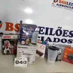 LOTE 040 - 08 – ELETRODOMÉSTICOS 110V DIVERSOS (NO ESTADO, NÃO SABEMOS SE FUNCIONA. LEILÃO NÃO TEM GARANTIA E NEM DEVOLUÇÃO, SUJEITO A POSSÍVEIS AVARIAS VISÍVEIS/OCULTAS E/OU AUSÊNCIA DE COMPONENTES)