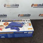 LOTE 033 - 01 - VÍDEO GAME CONSOLE TECTOY SEGA MASTER SYSTEM EVOLUTION STANDARD (NO ESTADO, NÃO SABEMOS SE FUNCIONA. LEILÃO NÃO TEM GARANTIA E NEM DEVOLUÇÃO, SUJEITO A POSSÍVEIS AVARIAS VISÍVEIS/OCULTAS E/OU AUSÊNCIA DE COMPONENTES)